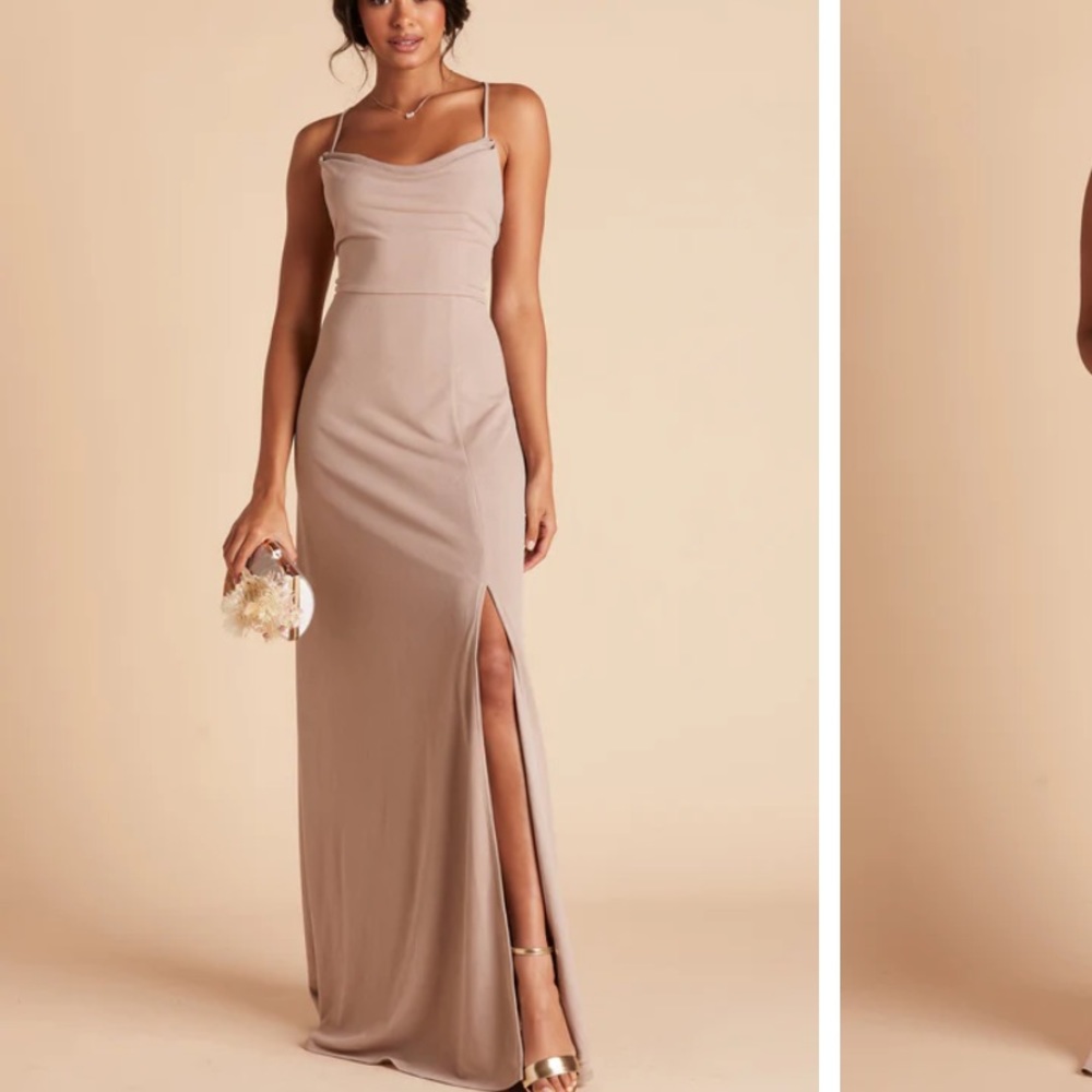Birdy Grey Ash Dress Crepe Taupe